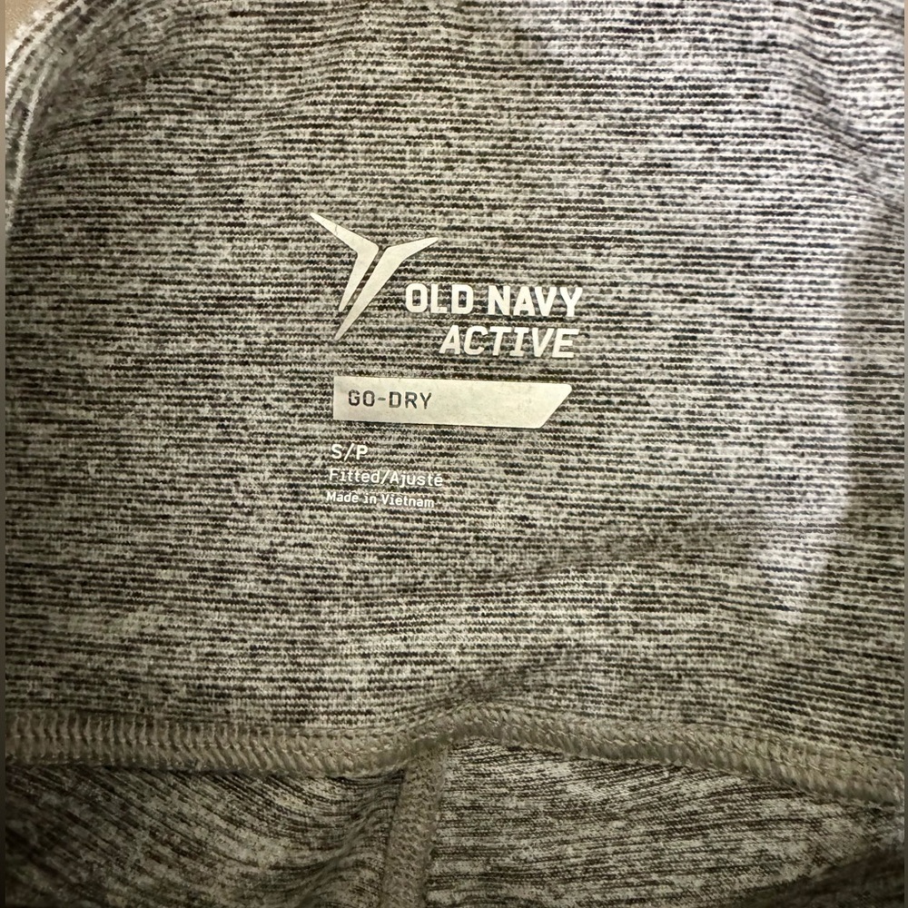 Old Navy Women's Heathered Gray Leggings - Picture 2 of 3